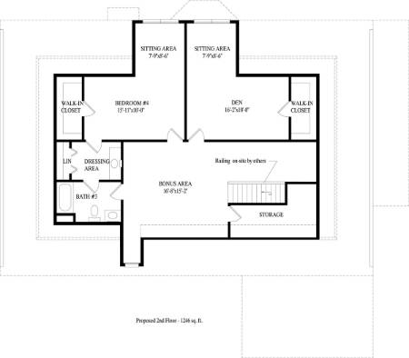 Highland Modular Home Floor Plan Second Floor